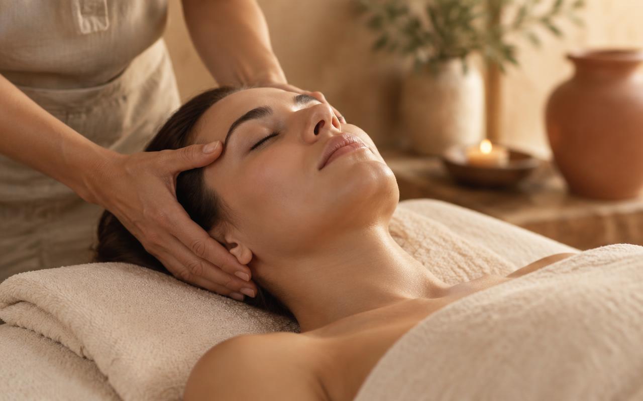 Chinese hoofd-, nek- en schoudermassage