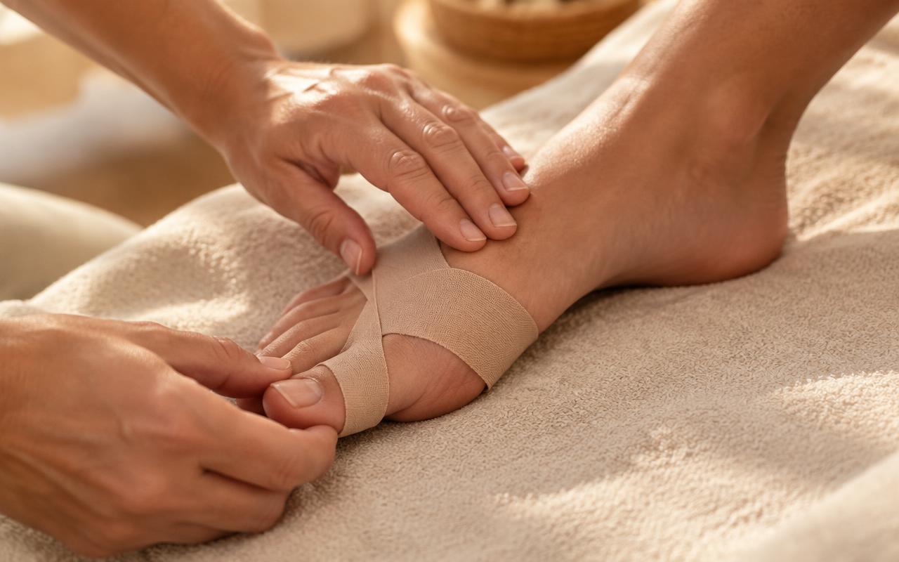 Hallux valgus tapen